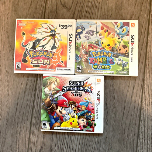 Lotto giochi 3ds - 3ds, pokemon