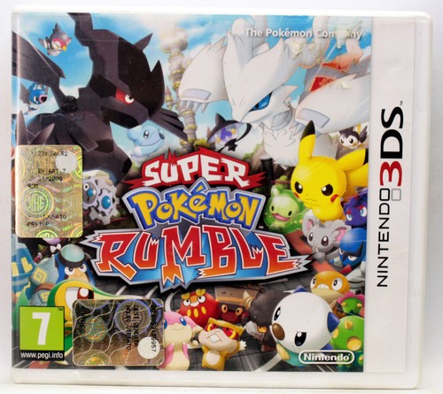 Super pokemon rumble 3ds - super,