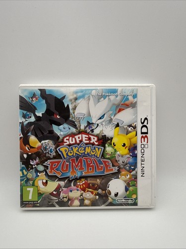 Super pokemon rumble 3ds - super,